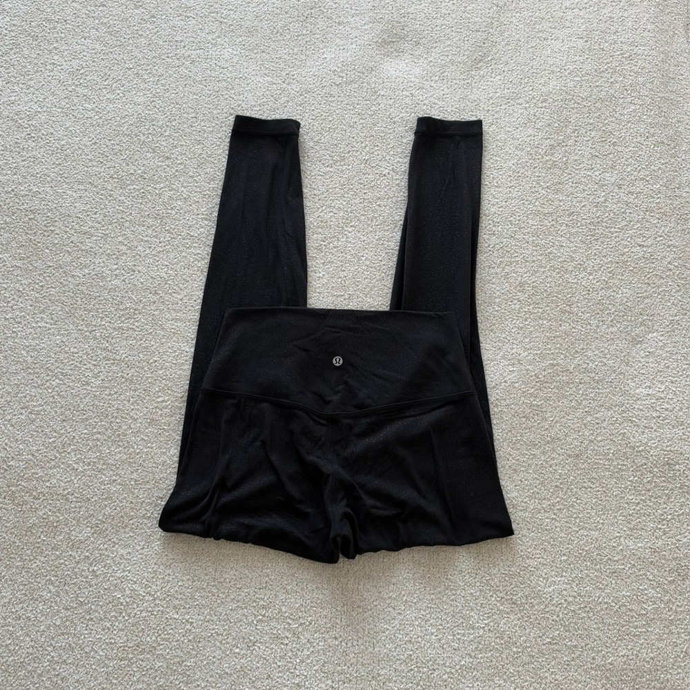 lululemon Align Pant 28" size 8 in Emboss Black
